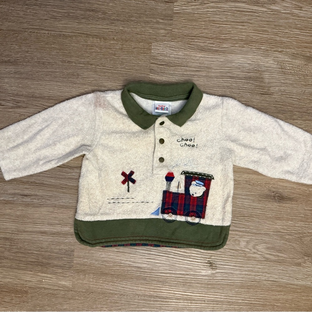 Vintage baby okie-dokie sweater infant size 6-9 months